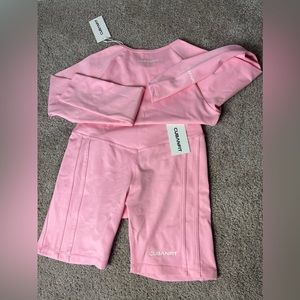 Cubanfit Flamingo two piece set